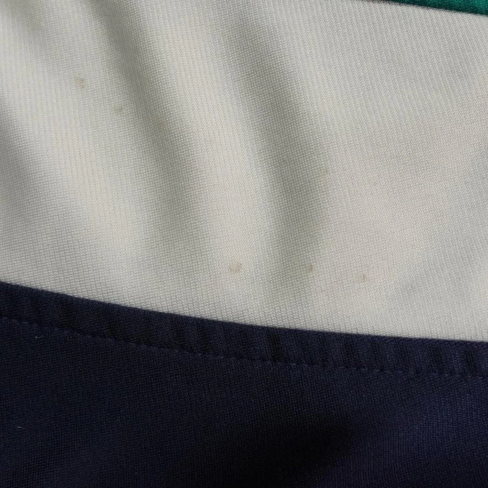 Vintage Adidas Jacket Mens Large Blue White Green Full Zip Sport Trefoil 90s‎